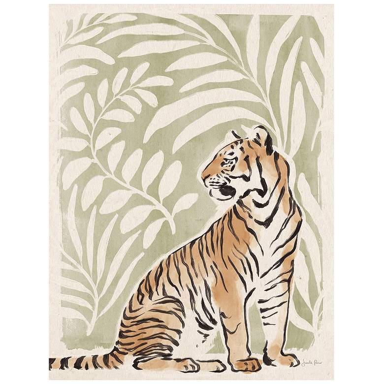 Image 3 Jungle Cats II 36"W x 48"H Canvas