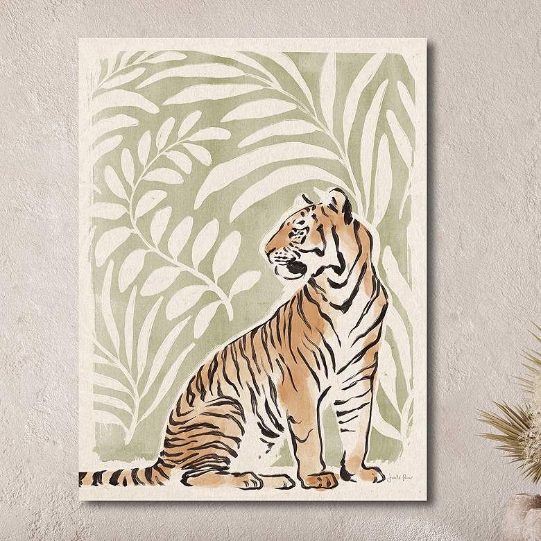 Image 2 Jungle Cats II 36"W x 48"H Canvas