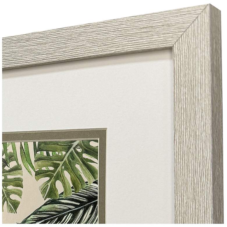 Image 3 Jungle Hangout 11"W x 11"H Framed Art Set of 2 more views