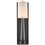 Junia 18 1/2" High Oil-Rubbed Bronze and Crystal Wall Sconce