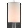 Junia 18 1/2" High Oil-Rubbed Bronze and Crystal Wall Sconce