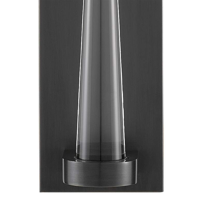 Image 3 Junia 18 1/2" High Oil-Rubbed Bronze and Crystal Wall Sconce more views