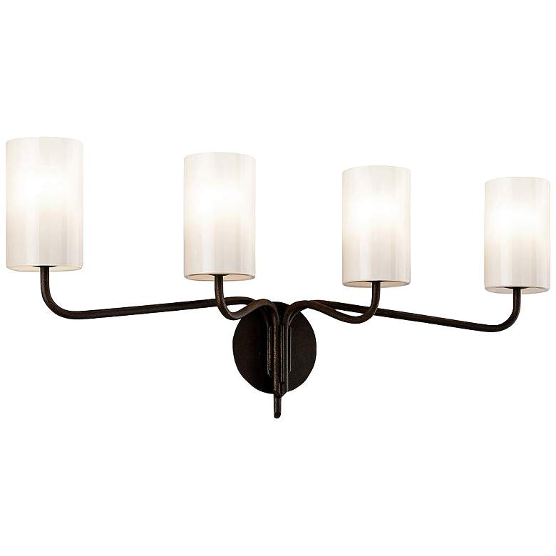 Image 1 Juniper 34" Wide Juniper Bronze 4-Light Bath Light