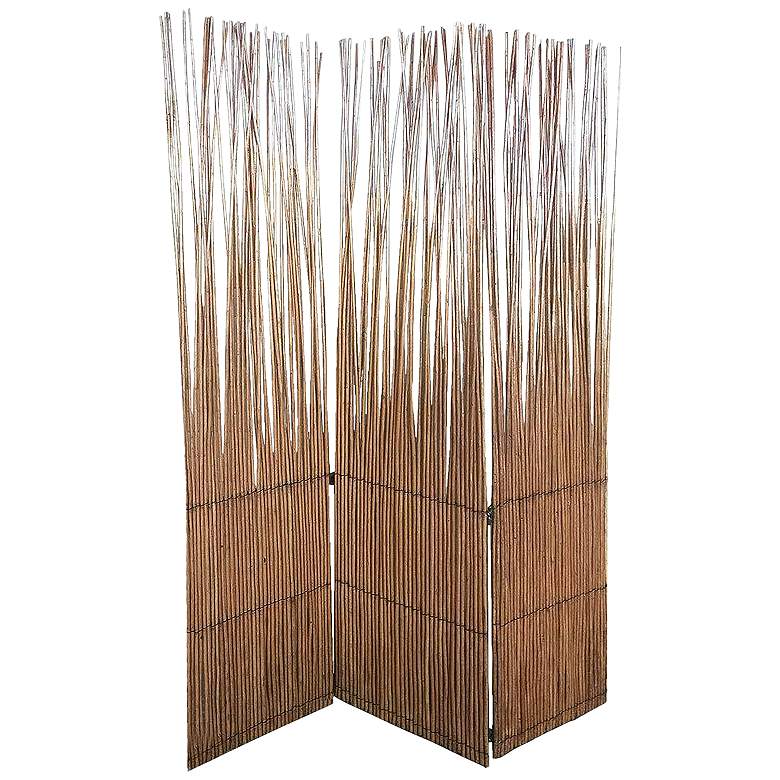 Image 2 Juniper 47 inch Wide Willow 3-Panel Screen/Room Divider