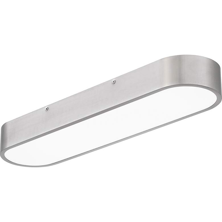 Image 7 Juniper Integrated LED Brushed Nickel Flush Mount more views