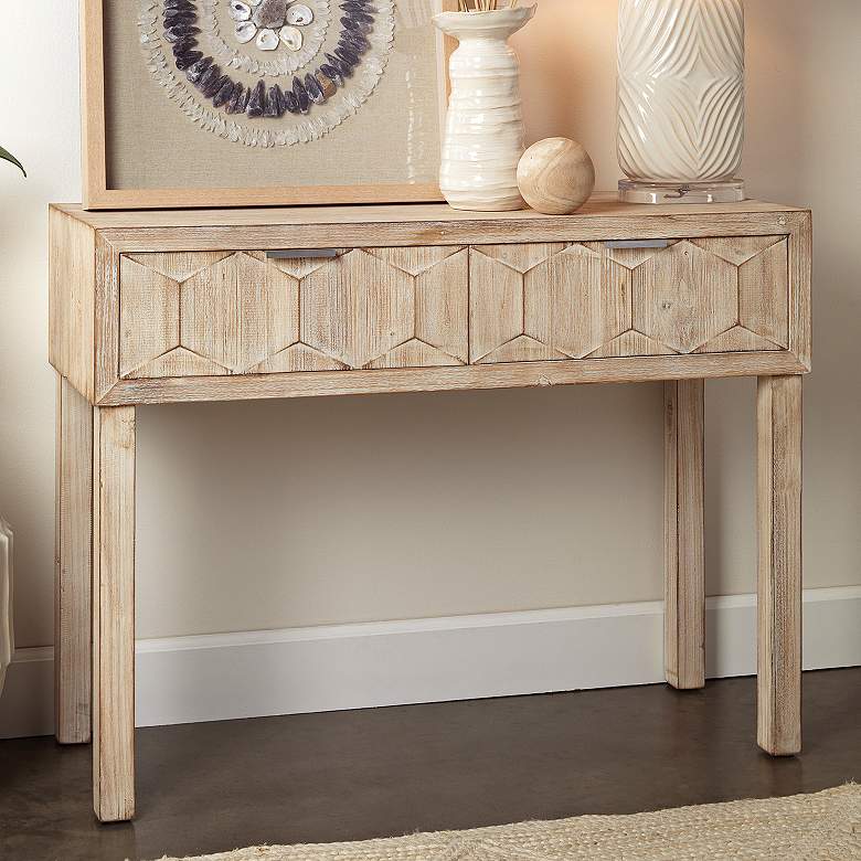 Image 1 Juniper Two Drawer Console