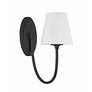 2_Juno 1 Light Black Forged Wall Mount more views