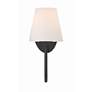 4_Juno 1 Light Black Forged Wall Mount more views