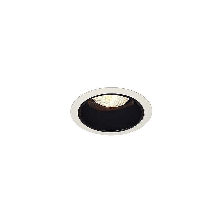 Image 1 Juno 4 inch Line Voltage Black Alzak Recessed Light Trim