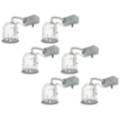 Juno 4&quot; Line Voltage Non-IC Remodel Housings Set of 6