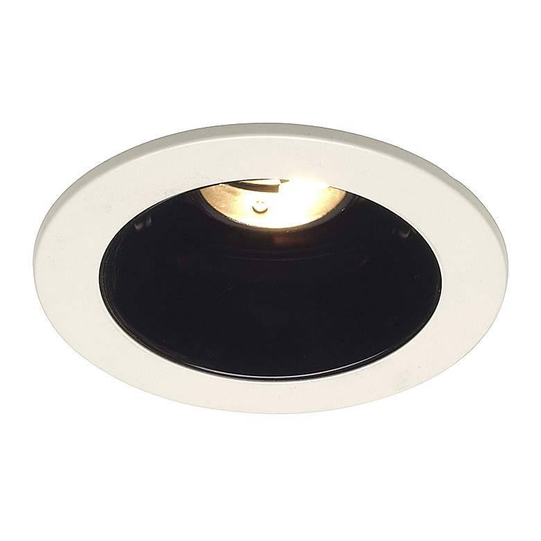 Image 1 Juno 4" Low Voltage Black Alzak Recessed Light Trim