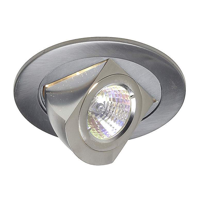 Image 1 Juno 4" Low Voltage Chrome Adjustable Recessed Light Trim