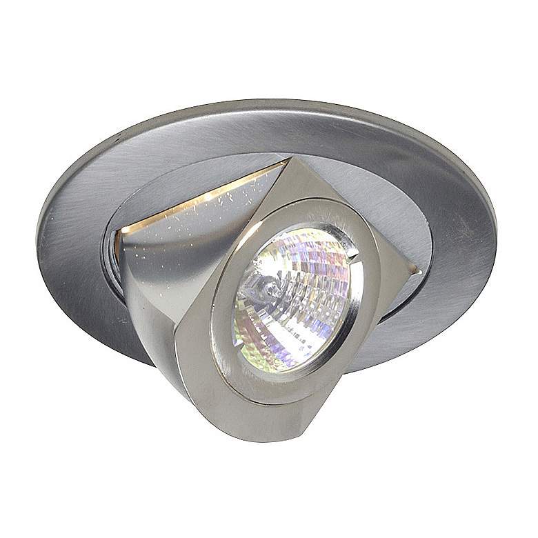 Image 1 Juno 4 inch Low Voltage Chrome Adjustable Recessed Light Trim