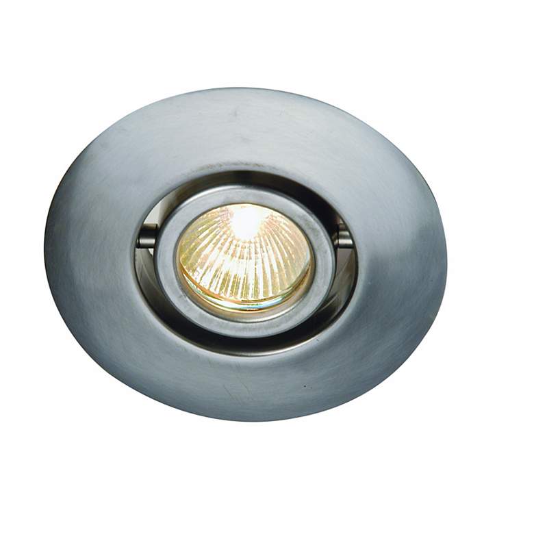 Image 1 Juno 4" Low Voltage Flush Gimbal Recessed Light Trim