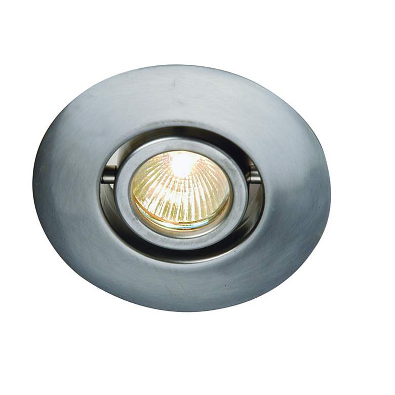 Image 1 Juno 4 inch Low Voltage Flush Gimbal Recessed Light Trim