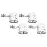 Juno 6" Line Voltage Non-IC Remodel Housings Set of 4