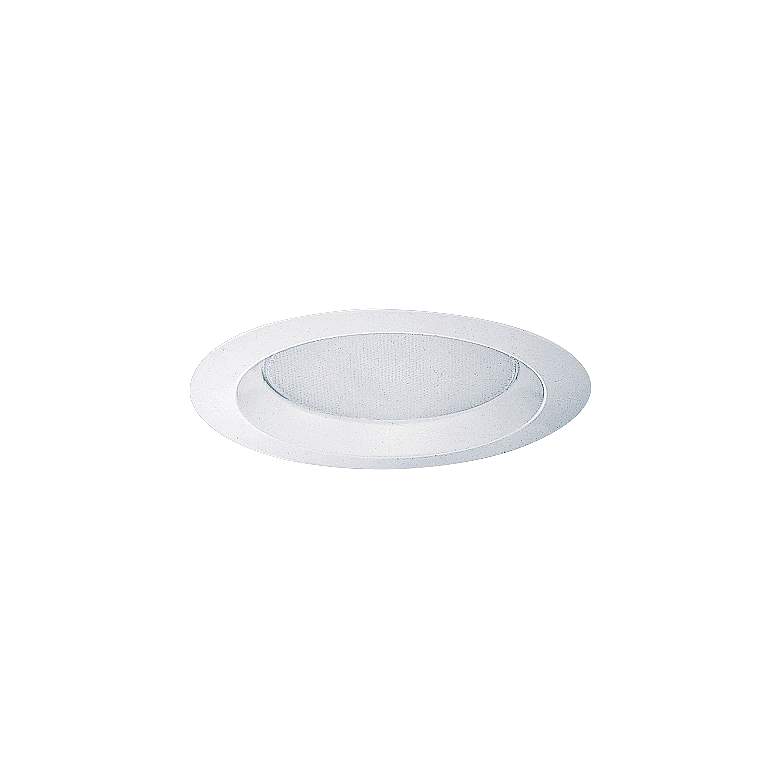Image 1 Juno 6 inch Opal Shower Trim with White Reflector
