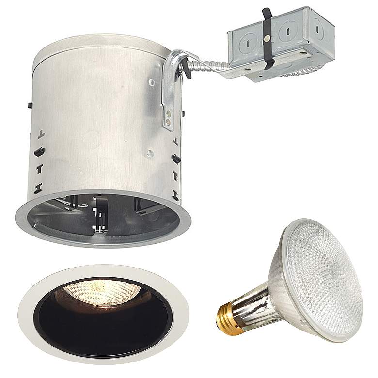 Image 1 Juno 6 inch Remodel IC Housing with Trim and Bulb