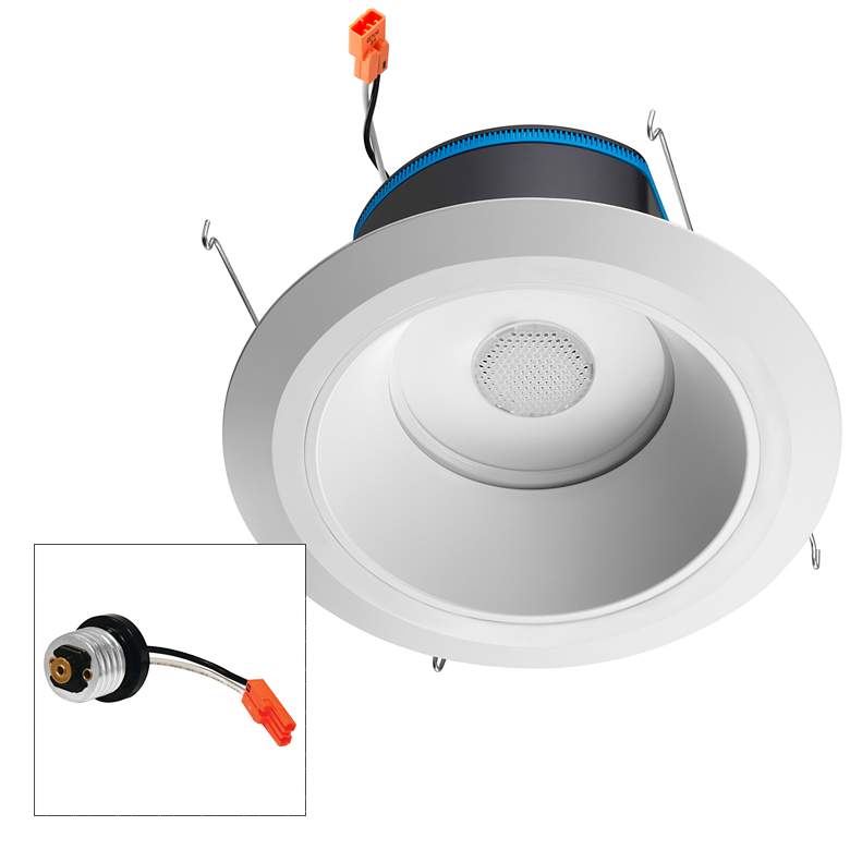 Image 1 Juno AI 6" White Cone Trim JBL Speaker Downlight