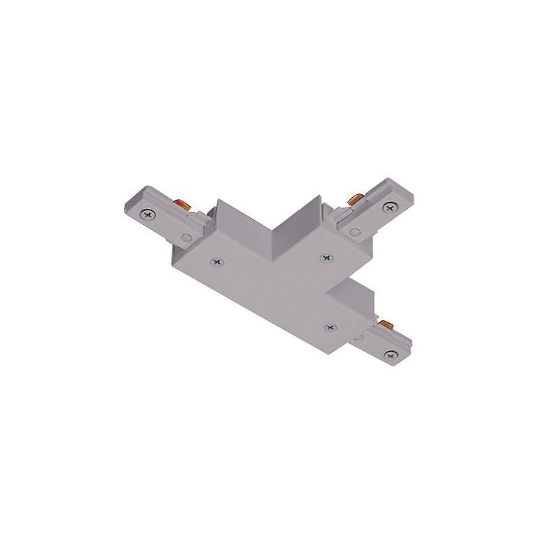 Image 1 Juno Silver Adjustable T-Connector Track Joiner