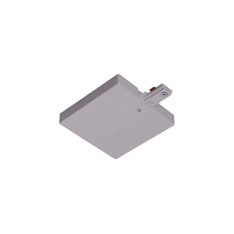 Image 1 Juno T-Bar Live End Connector with Cover in Silver