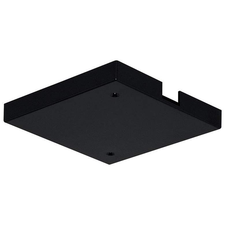 Image 1 Juno Trac 12 Black TL21 Outlet Box/T-Bar Ceiling Canopy
