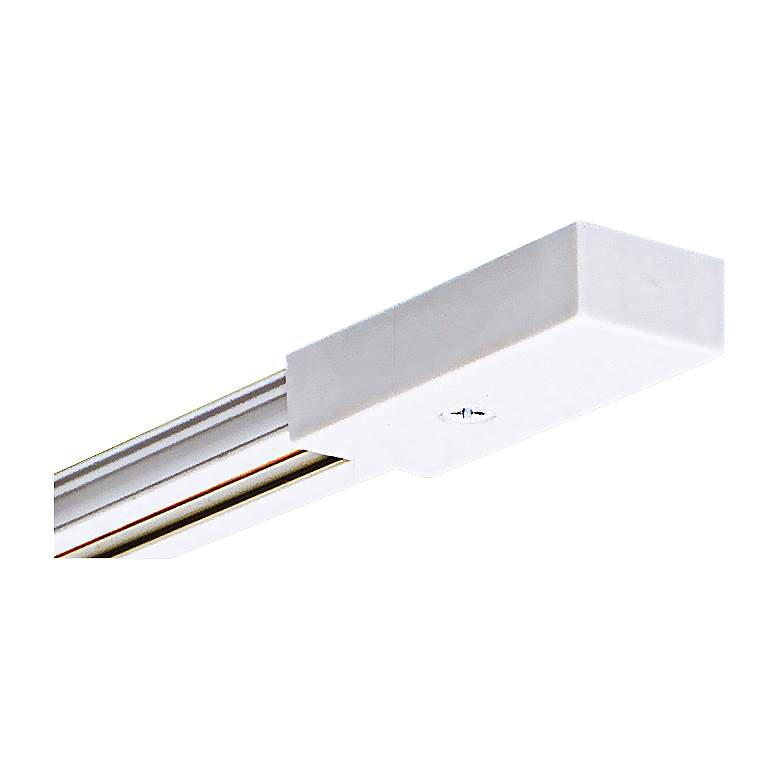 Image 1 Juno Trac 12 White 2' Mini 20A Low Voltage Track Section