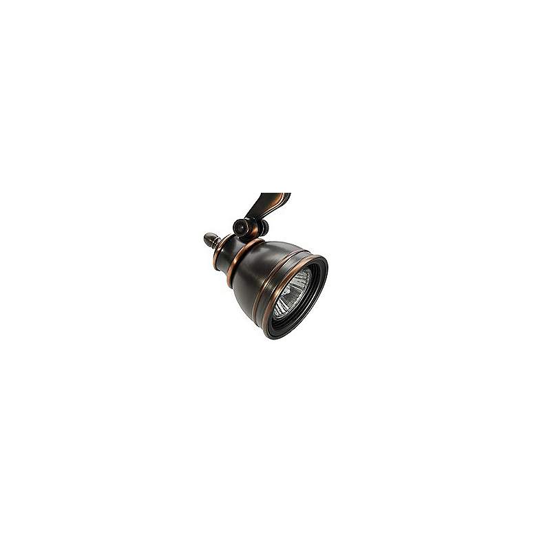 Image 2 Juno Trac-Lites 50 Watt Bronze Bell Halogen Track Head more views