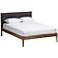 Baxton Studio Torino Walnut Wood Platform Bed