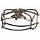 Jupiter's Canopy 14" Wide Bronze 4-Light Ceiling Light