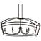 Jupiter's Canopy 48"W Bronze Kitchen Island Light Pendant