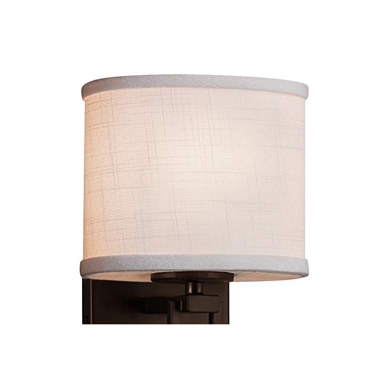 Image 3 Justice Design Alpine 22 1/2" High Dark Bronze Wall Sconce more views