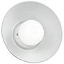 Justice Design Ambiance 10"H Gloss White Coupe Wall Sconce