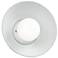 Justice Design Ambiance 10"H Gloss White Coupe Wall Sconce