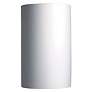 Justice Design Ambiance 12 1/2"H Bisque Cylinder Wall Sconce