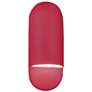 Justice Design Ambiance 14"H Cerise Capsule ADA Wall Sconce