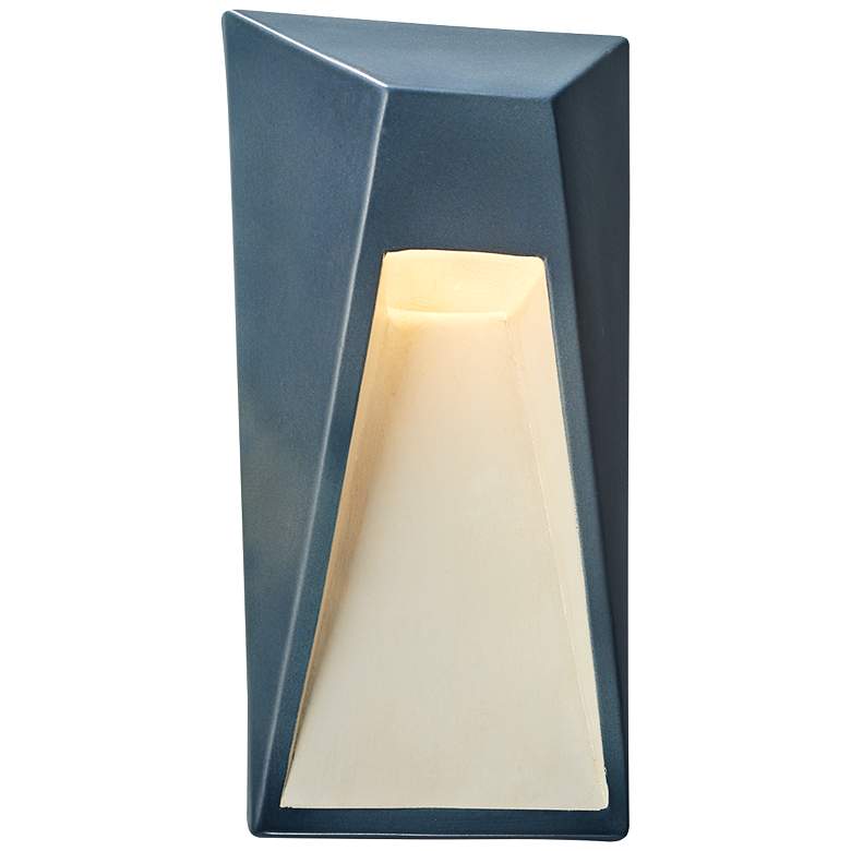 Image 1 Justice Design Ambiance 15" High Midnight Sky LED Outdoor Wall Light