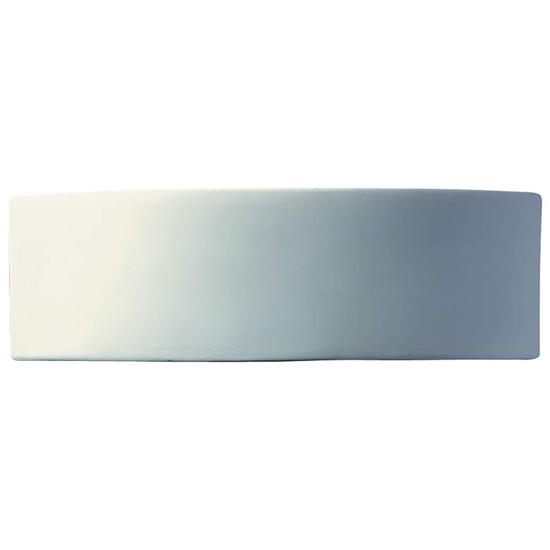 Image 1 Justice Design Ambiance 6 inch High Bisque Arc ADA Wall Sconce