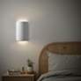 4_Justice Design Ambiance 9 1/2" High Bisque Wall Sconce more views