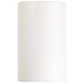 Justice Design Ambiance 9 1/2" High Matte White Wall Sconce