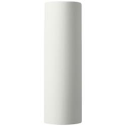 Justice Design Ambiance Tube 17" High Bisque ADA Wall Sconce