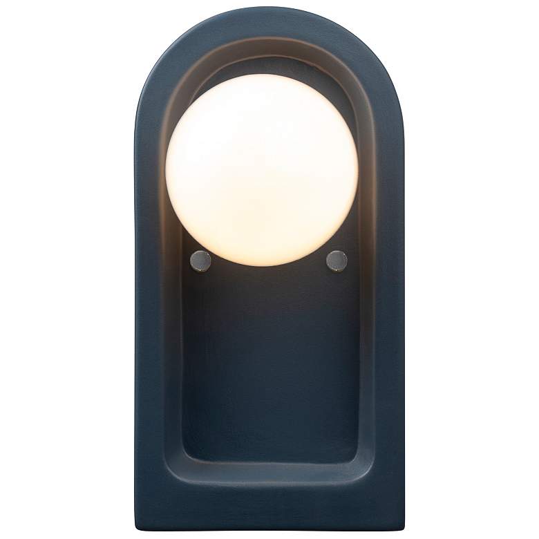 Image 2 Justice Design Arcade 9" High Midnight Sky Wall Sconce more views