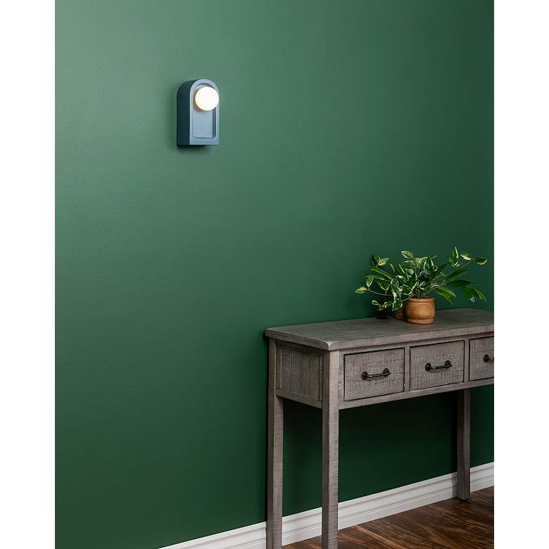 Image 5 Justice Design Arcade 9" High Midnight Sky Wall Sconce more views