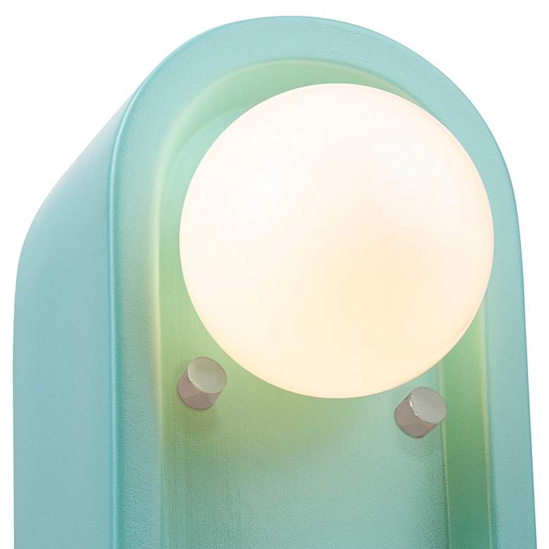 Image 2 Justice Design Arcade 9 inch High Reflecting Pool Wall Sconce more views