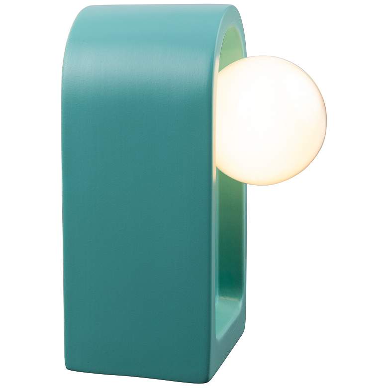 Image 3 Justice Design Arcade 9" High Reflecting Pool Wall Sconce more views
