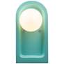 Justice Design Arcade 9" High Reflecting Pool Wall Sconce