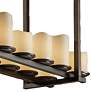 3_Justice Design CandleAria Dakota 42" Bronze Island Light Pendant more views