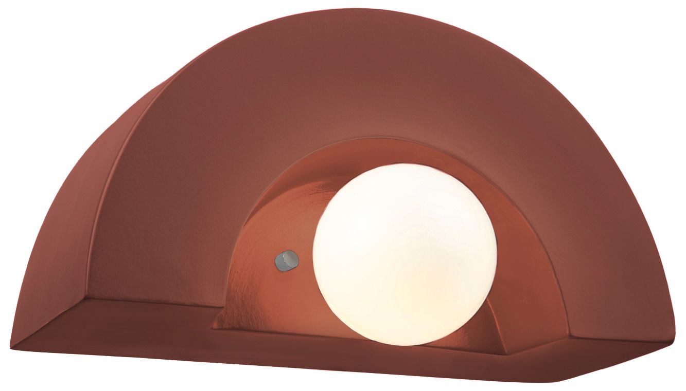 Justice Design Crescent 6" High Bisque Wall Sconce 524P1 Lamps Plus