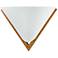 Justice Design Domus 9" High Natural Wood Modern Wall Sconce