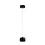 2_Justice Design Frascati 4 1/2"W Matte Black LED Mini Pendant more views